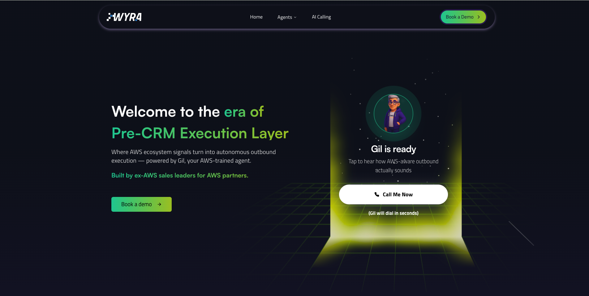 Wyra: AI-Powered Pre-CRM Execution Layer for AWS Partners